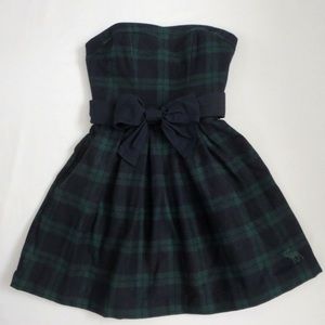 Abercrombie and Fitch Wool Strapless Dress